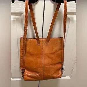 Ellington | Bags | Ellington Leather Backback Cognac Euc  display picture 1